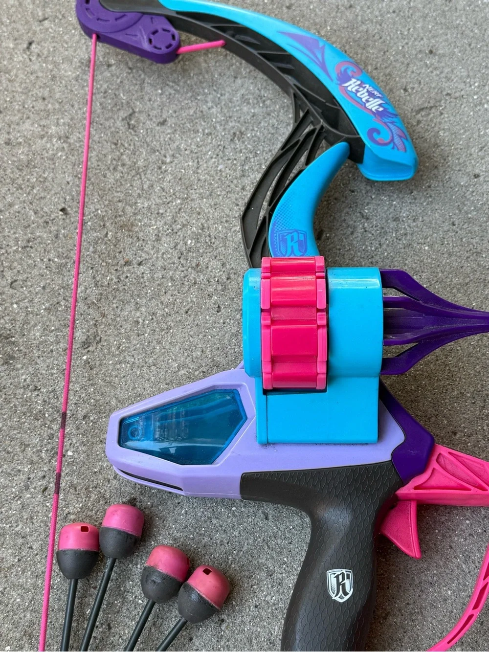 Nerf Rebelle Secrets and Spies Arror Revolution Set in Pink, Purple & Blue
